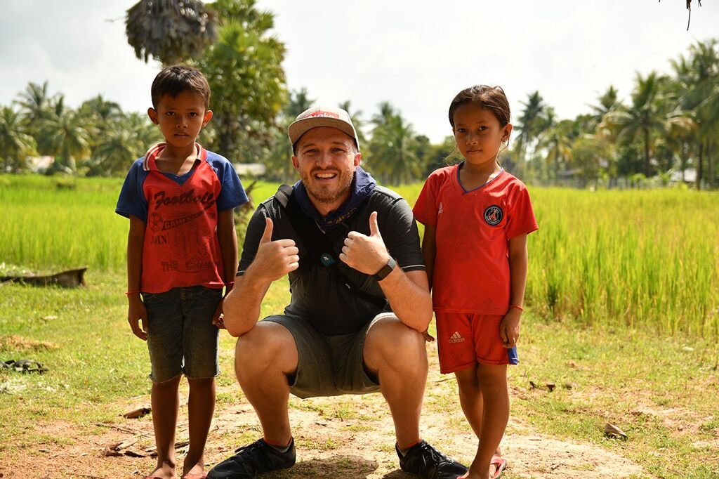 Scott Brills in Cambodia